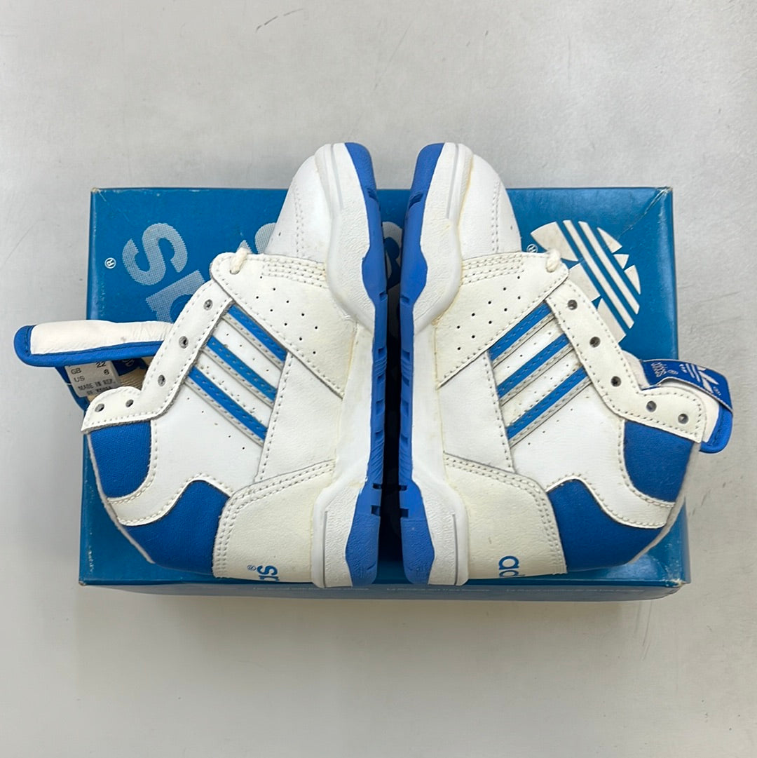 Sz 6K. 1989 baby Adidas Phantom Hi Baby Blue