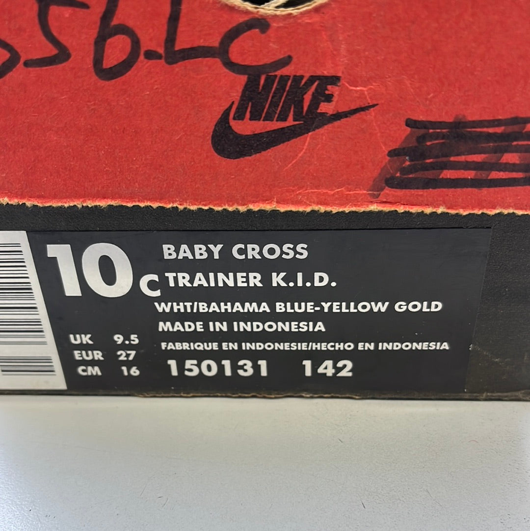SZ 10C. 1996 Baby Nike Cross Trainer KID.