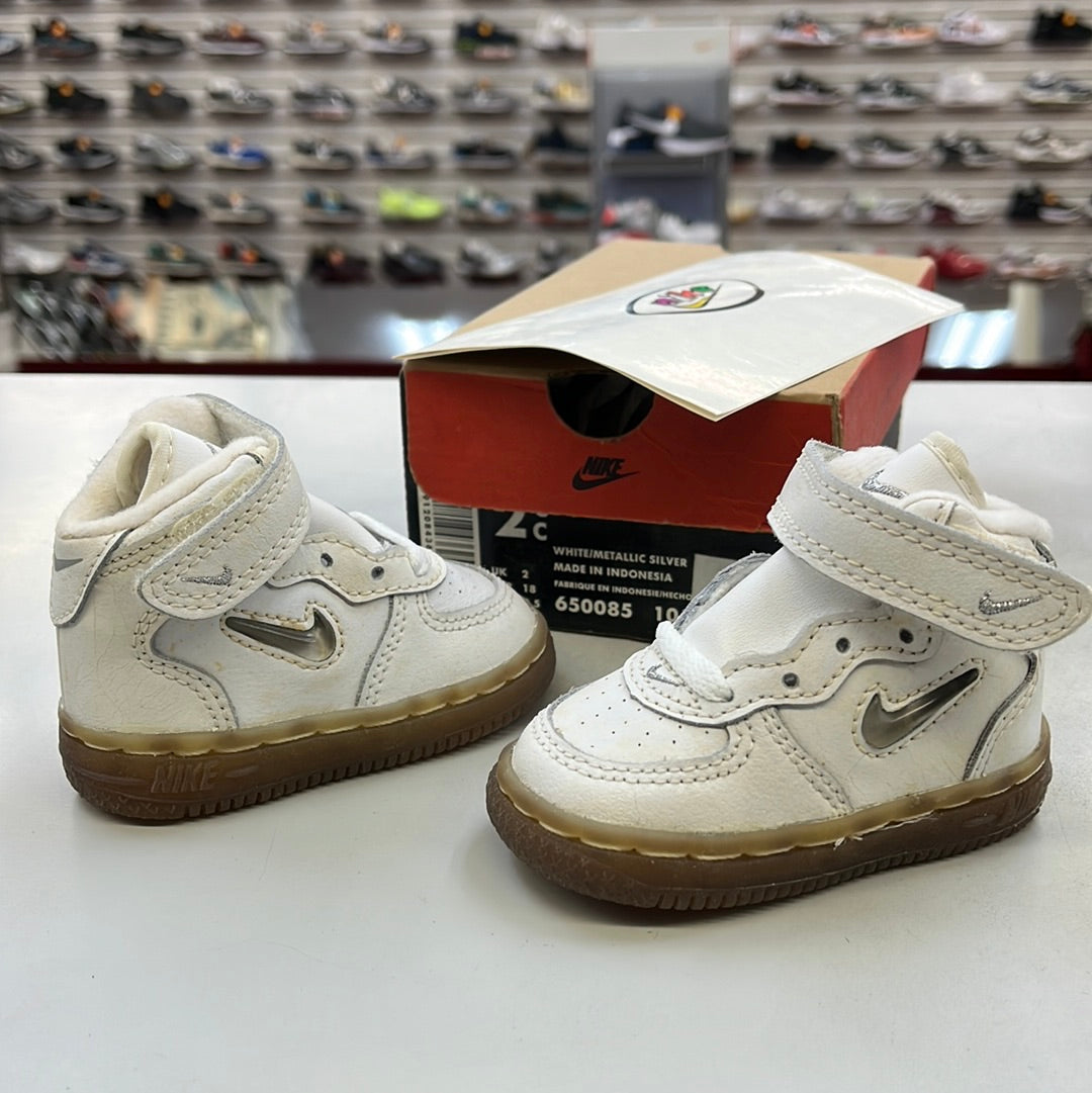 Sz 2.5C. 1996 Baby Nike AF1 Jewel
