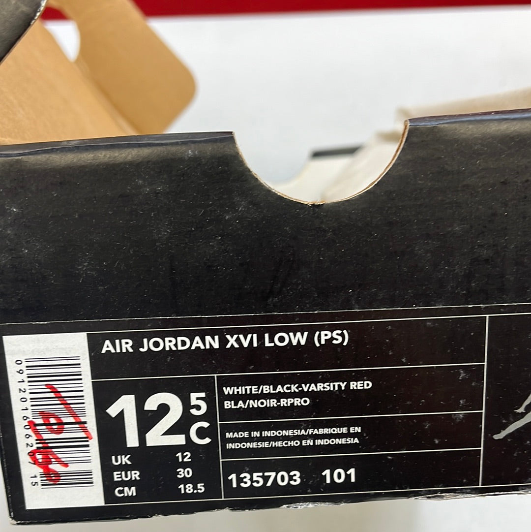 Sz 12.5C. 2001 Jordan XVI Low PS