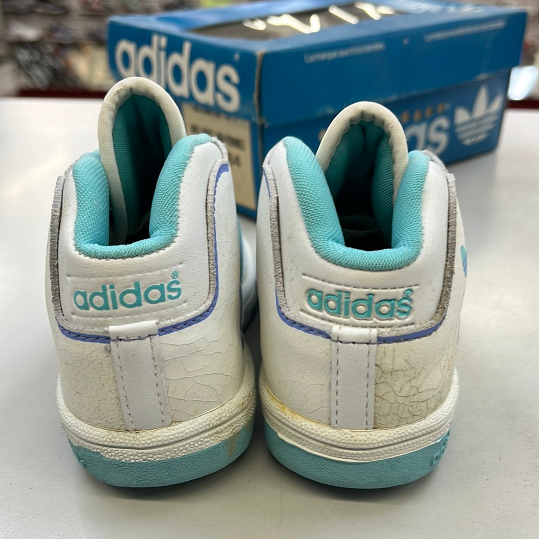 Sz: 6K. 80’s Baby Adidas Ultrapro Hi