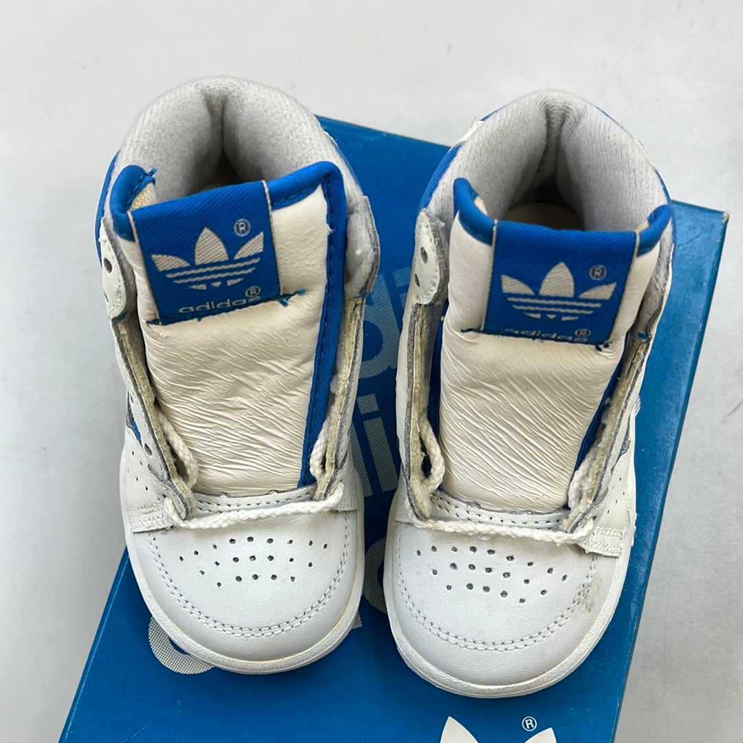 Sz 6K. 1989 baby Adidas Phantom Hi Baby Blue