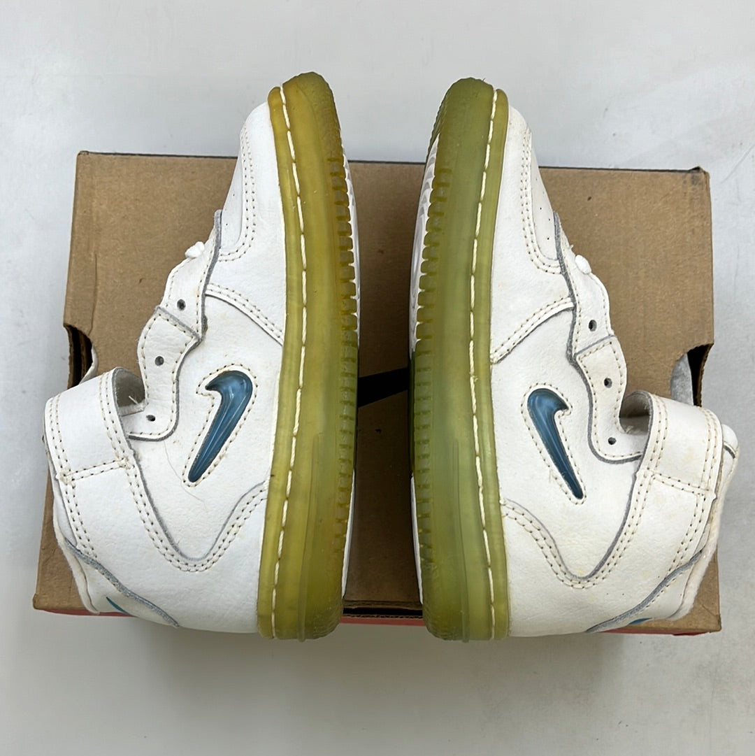 SZ 9.5C. 1996 Baby Nike AF1 Jewels.