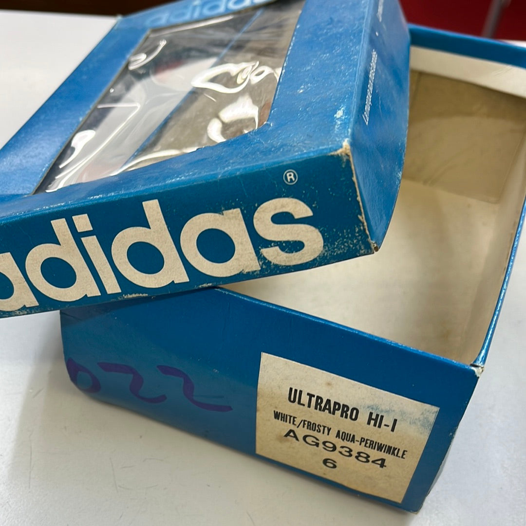 Sz: 6K. 80’s Baby Adidas Ultrapro Hi