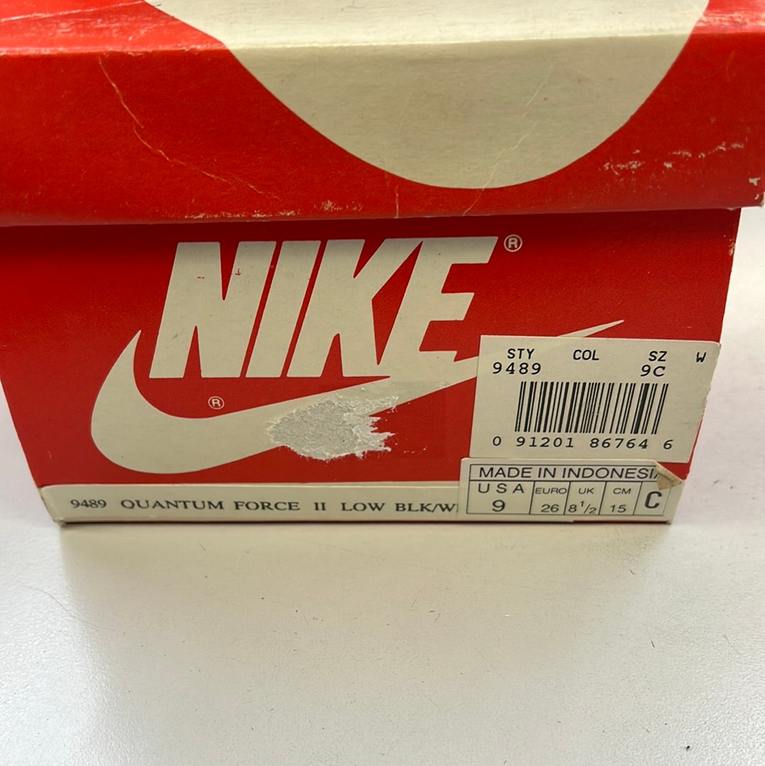 SZ 9C. 1990 Baby Nike Quantum Force II Low.