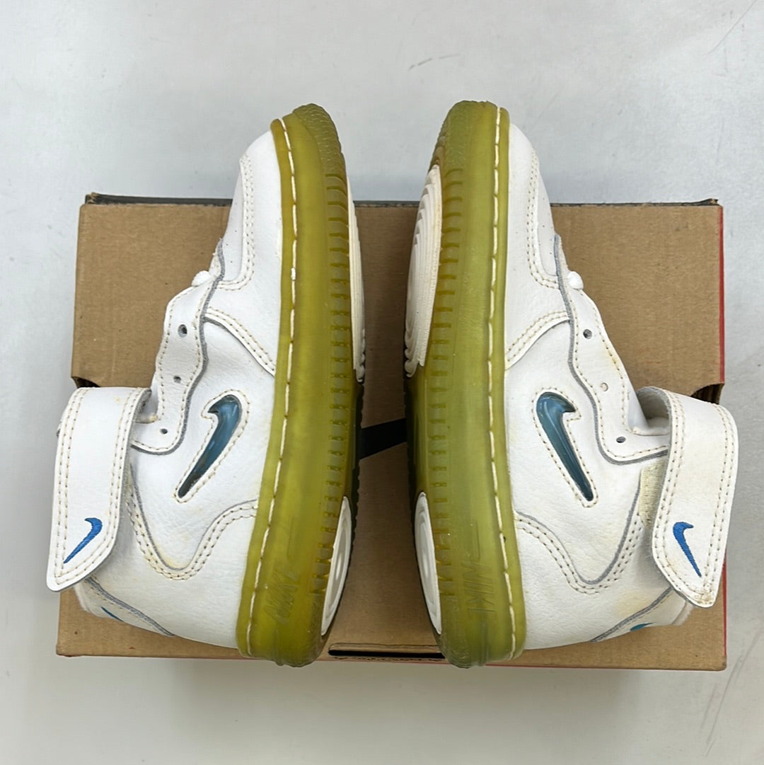 SZ 10C. 1996 Baby Nike AF1 Jewels.