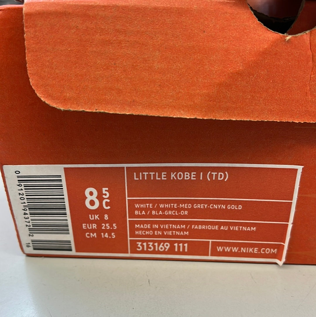 SZ 8.5C. 2006 Baby Nike Kobe 1