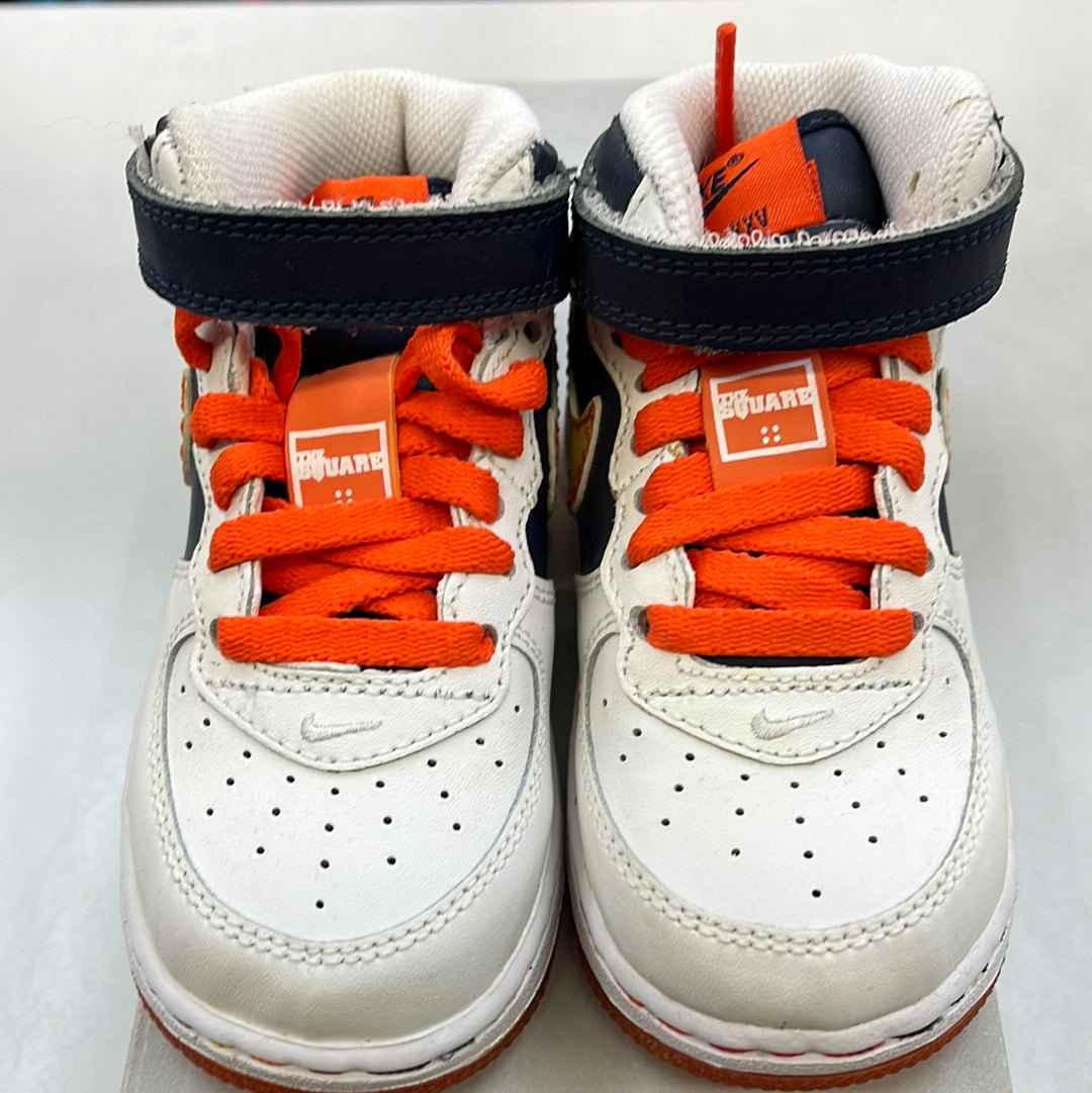 SZ 6C. 2007 Baby Nike AF1 Mid Patterson Park.