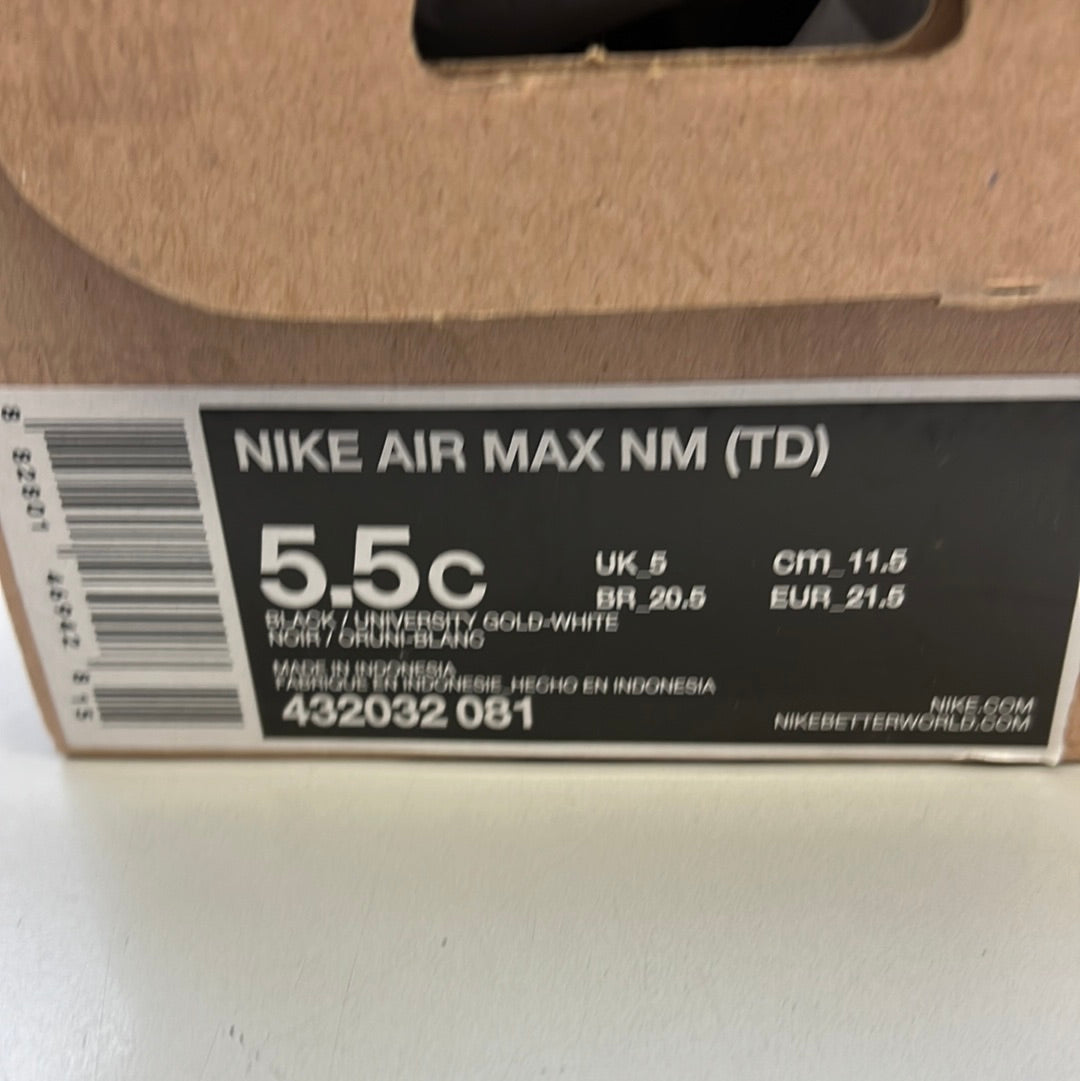 SZ 5.5C. 2011 Baby Nike Air Max Nomo.