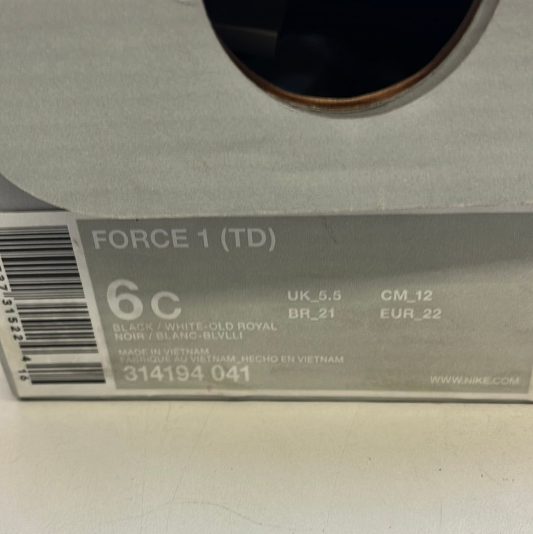 SZ: 6C. 2008 Baby Nike AF1 Low.