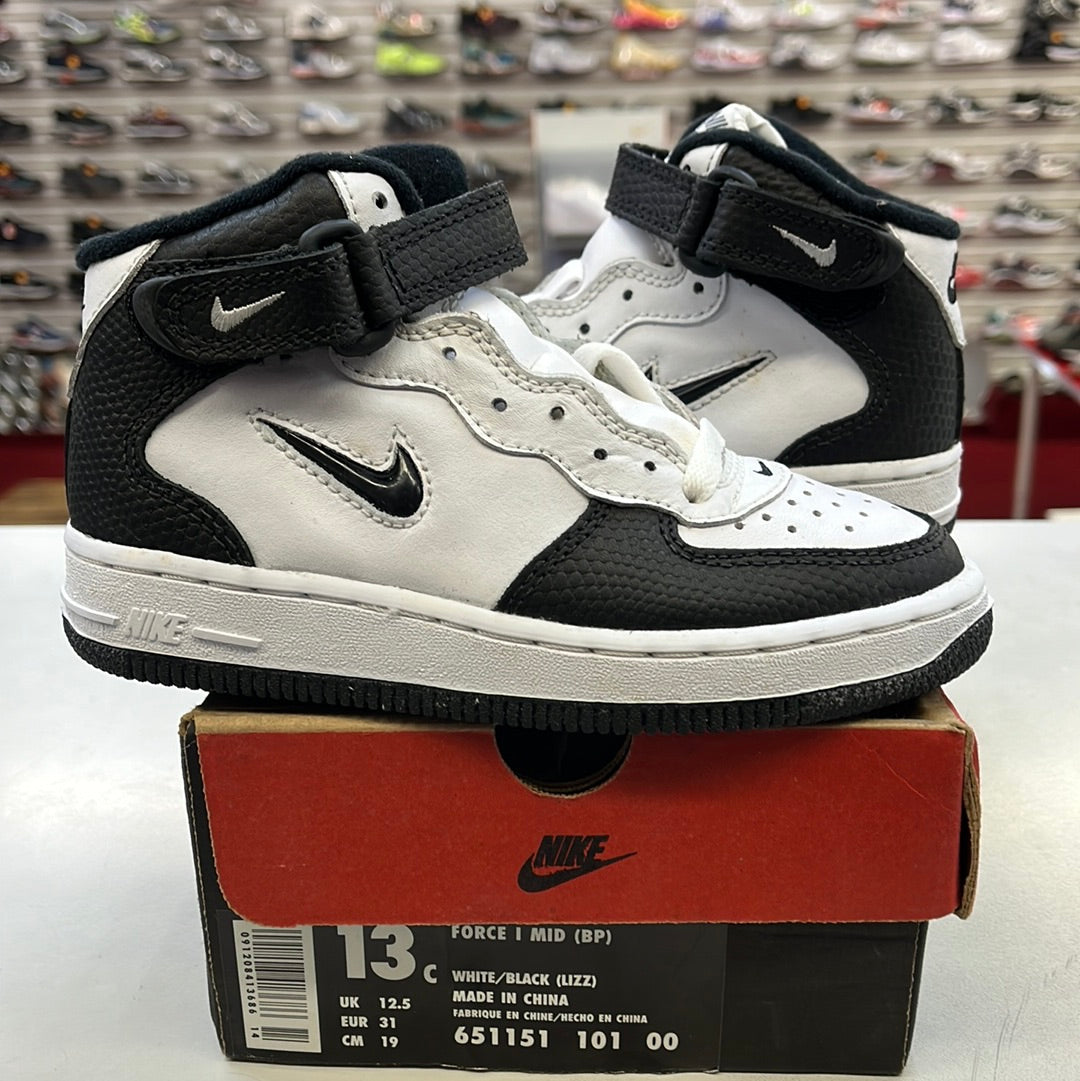 SZ 13C. 1997 DS Kids Nike AF1 Jewels Lizzard