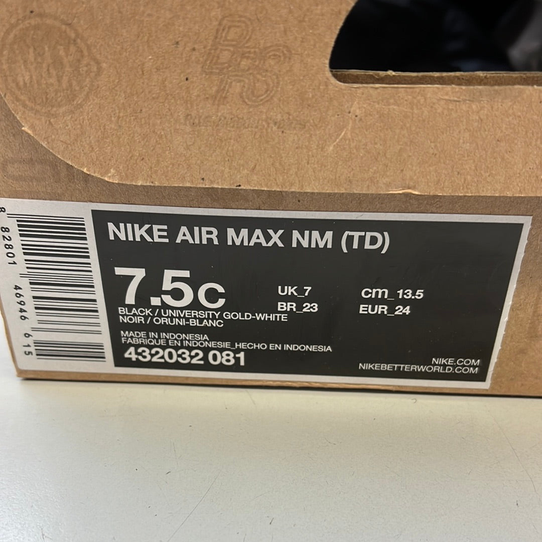 SZ 7.5C. 2011 Baby Nike Air Max Nomo.