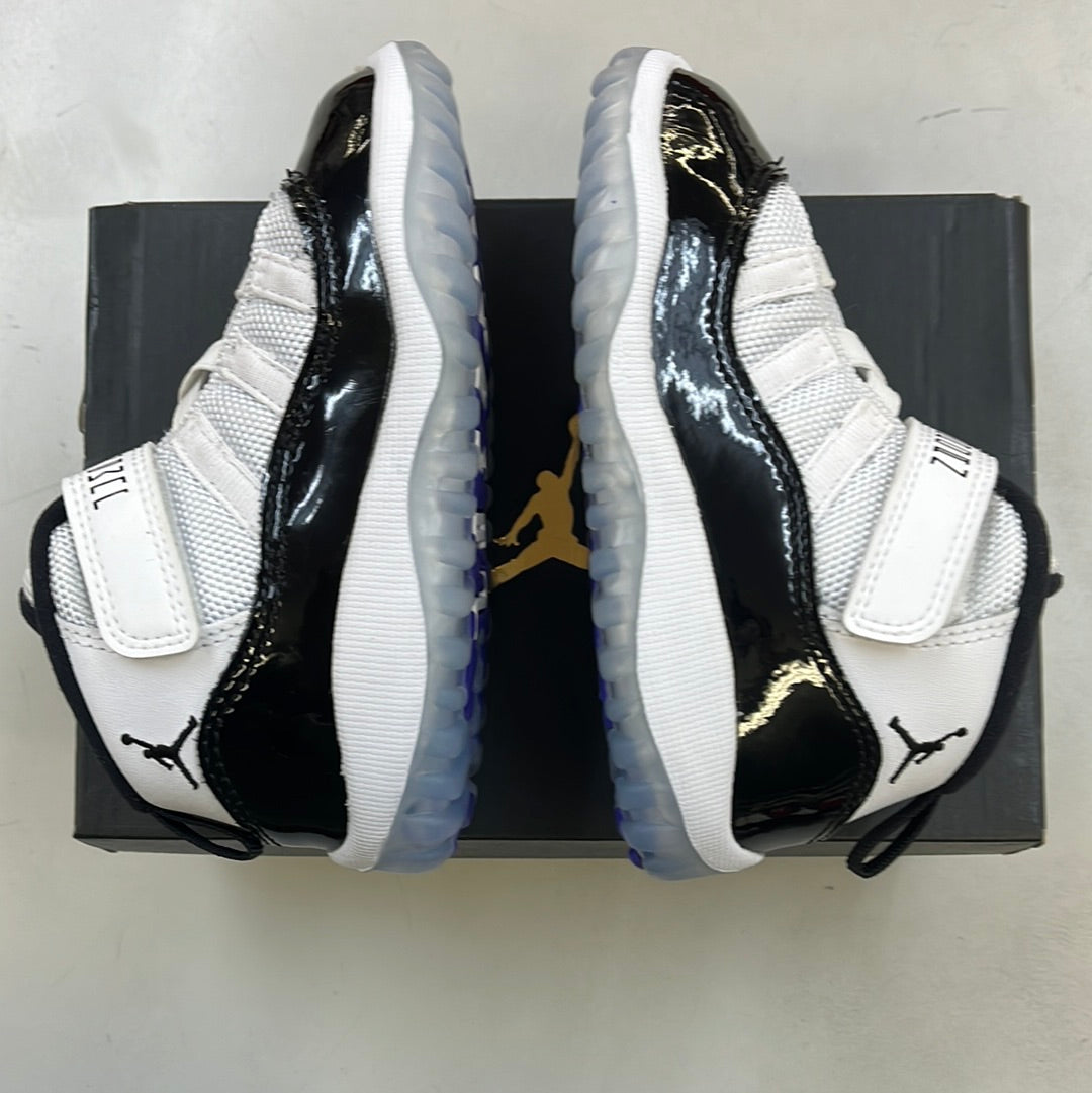SZ 7C. 2018 Baby Jordan XI Concord.