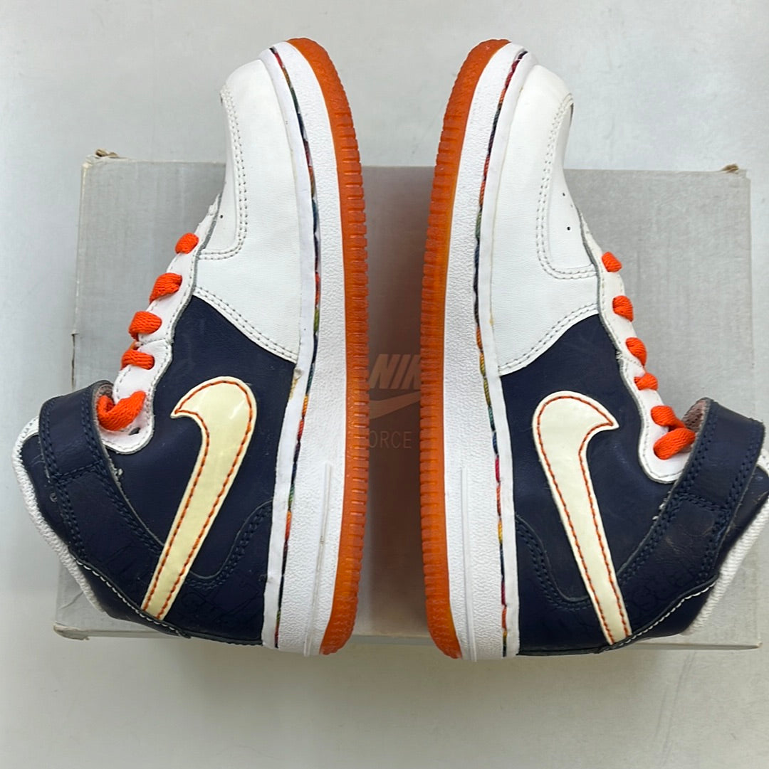 SZ 10C. 2007 Baby Nike AF1 Mid Patterson Park.