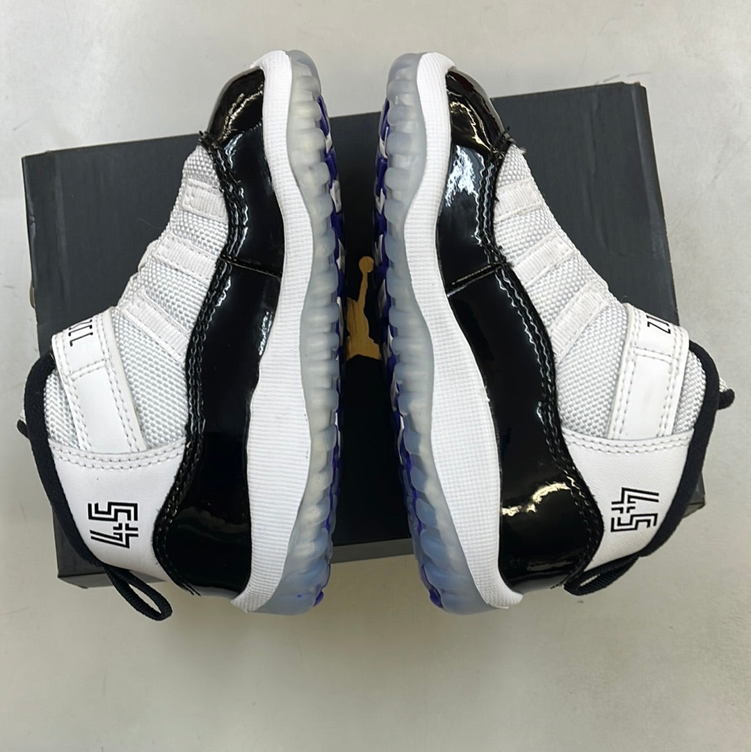 SZ 7C. 2018 Baby Jordan XI Concord.