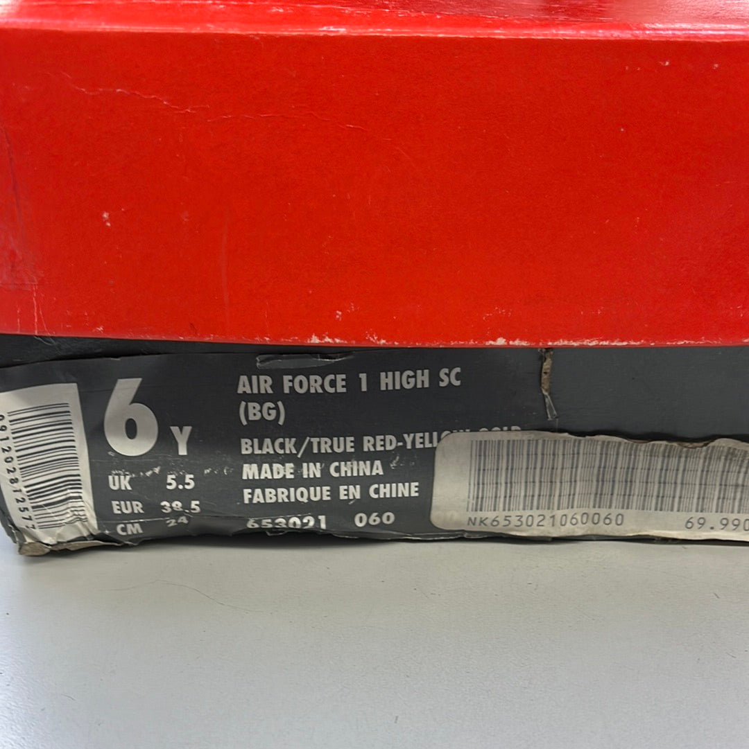 SZ 6Y. 1993 Nike Air Force 1 Hi SC