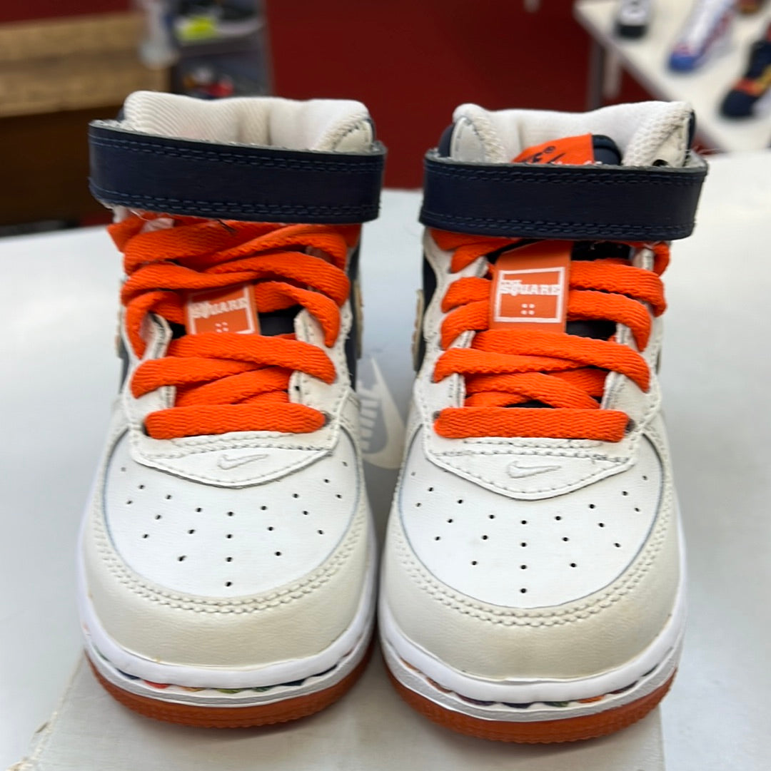 SZ 6.5C. 2007 Baby Nike AF1 Mid Patterson Park.