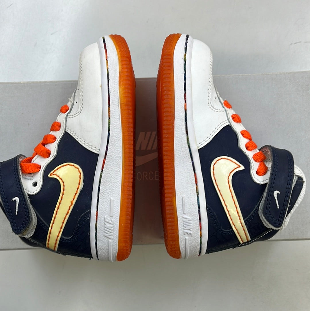 SZ 6C. 2007 Baby Nike AF1 Mid Patterson Park.