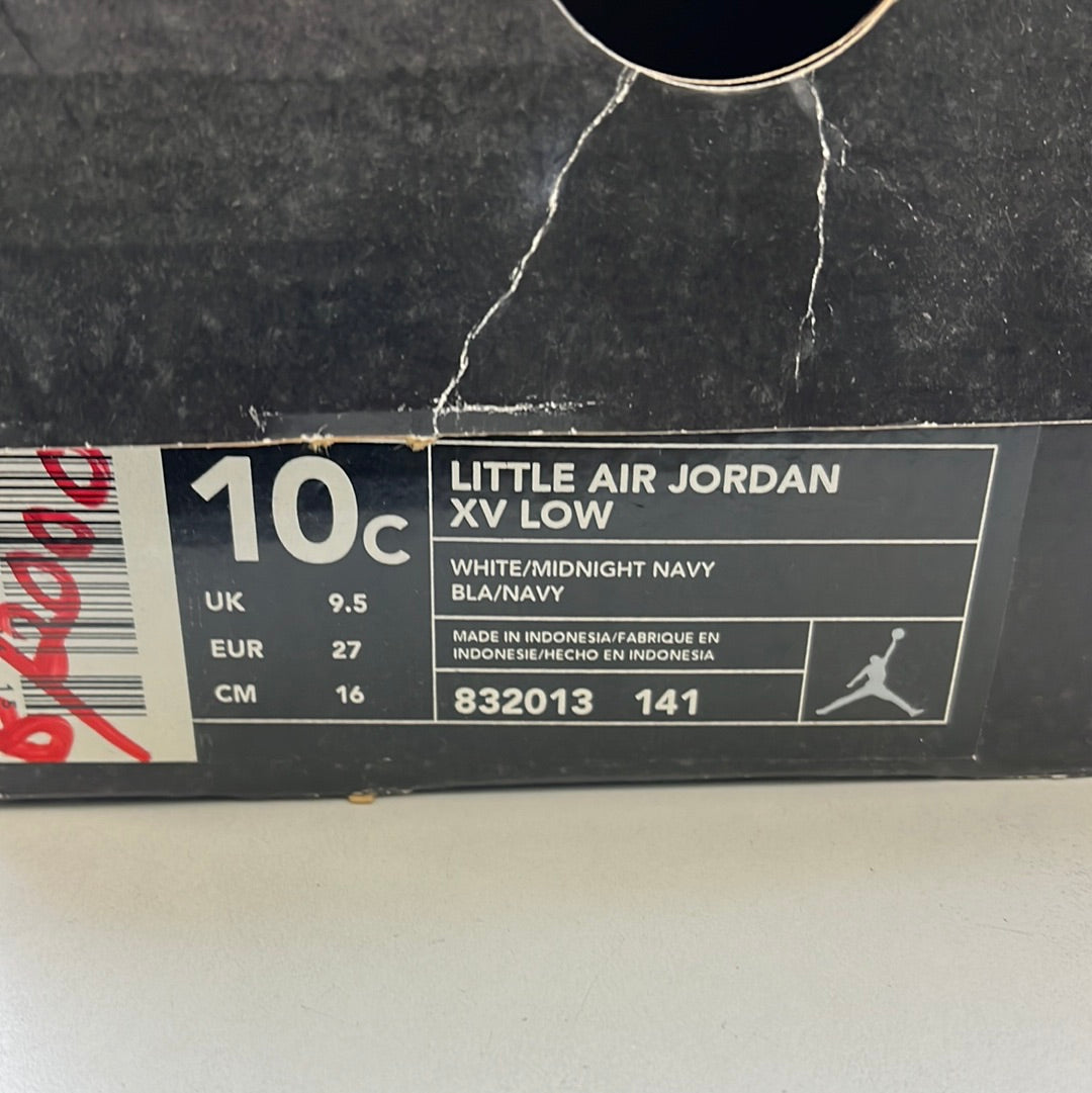 SZ 10C. 2001 Kids Jordan XV Low.