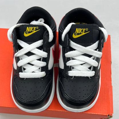 2008 Baby Nike Dunk Black Red Maize.
