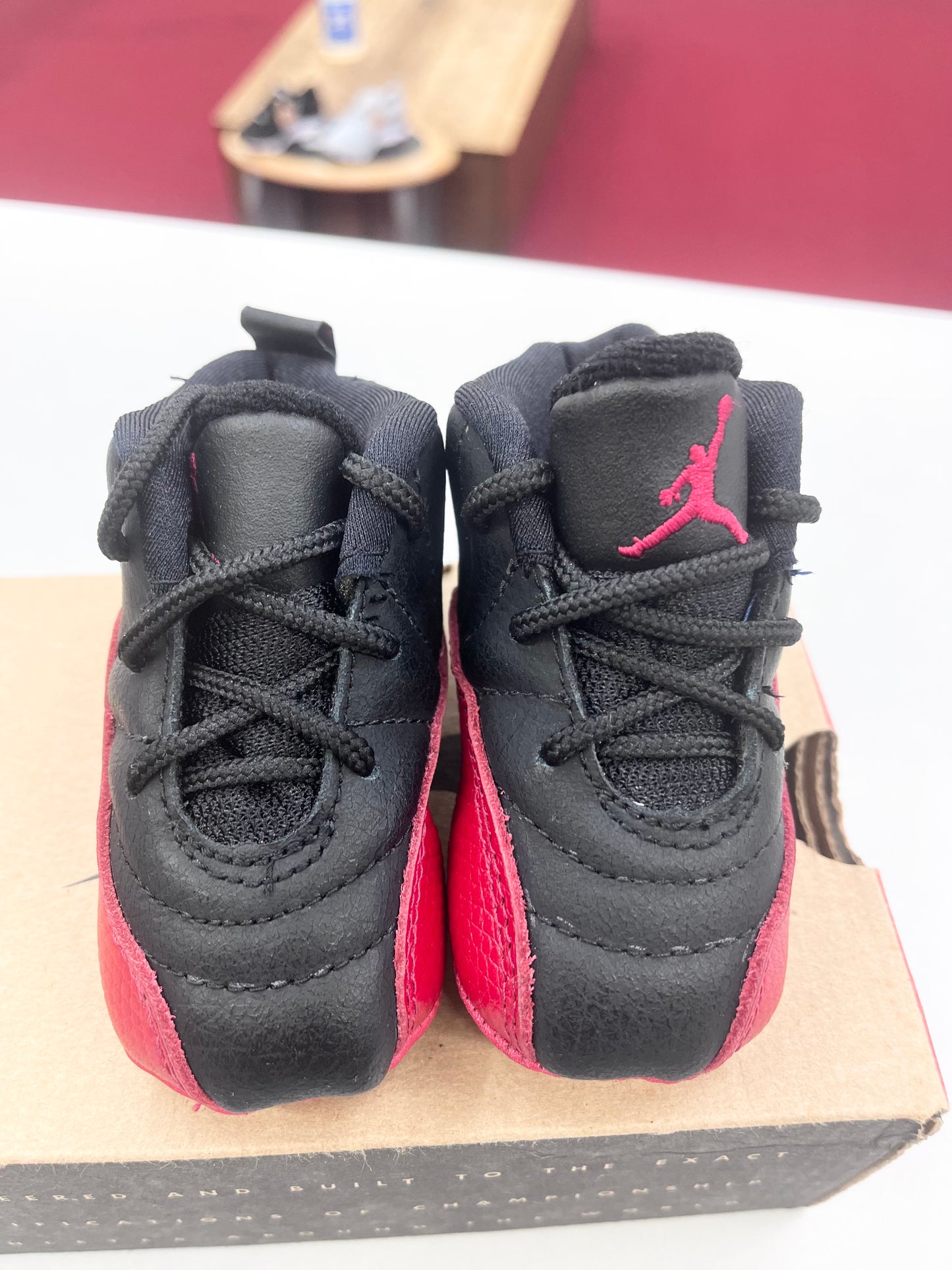 SZ 2C.    1996 Baby Jordan XII Black Red.
