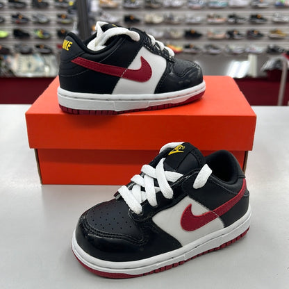 2008 Baby Nike Dunk Black Red Maize.