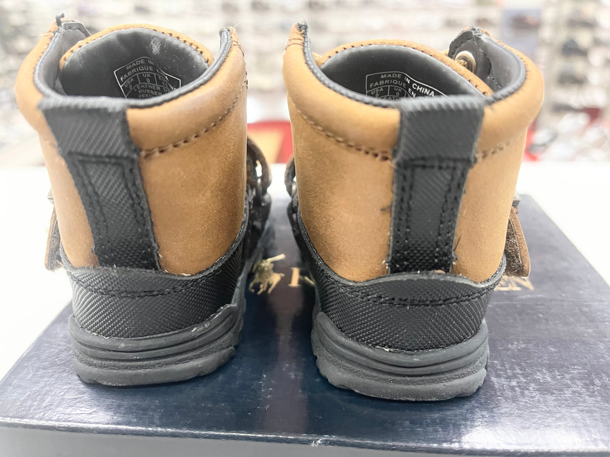 SZ 0C.    Baby Ralph Lauren Polo boots.
