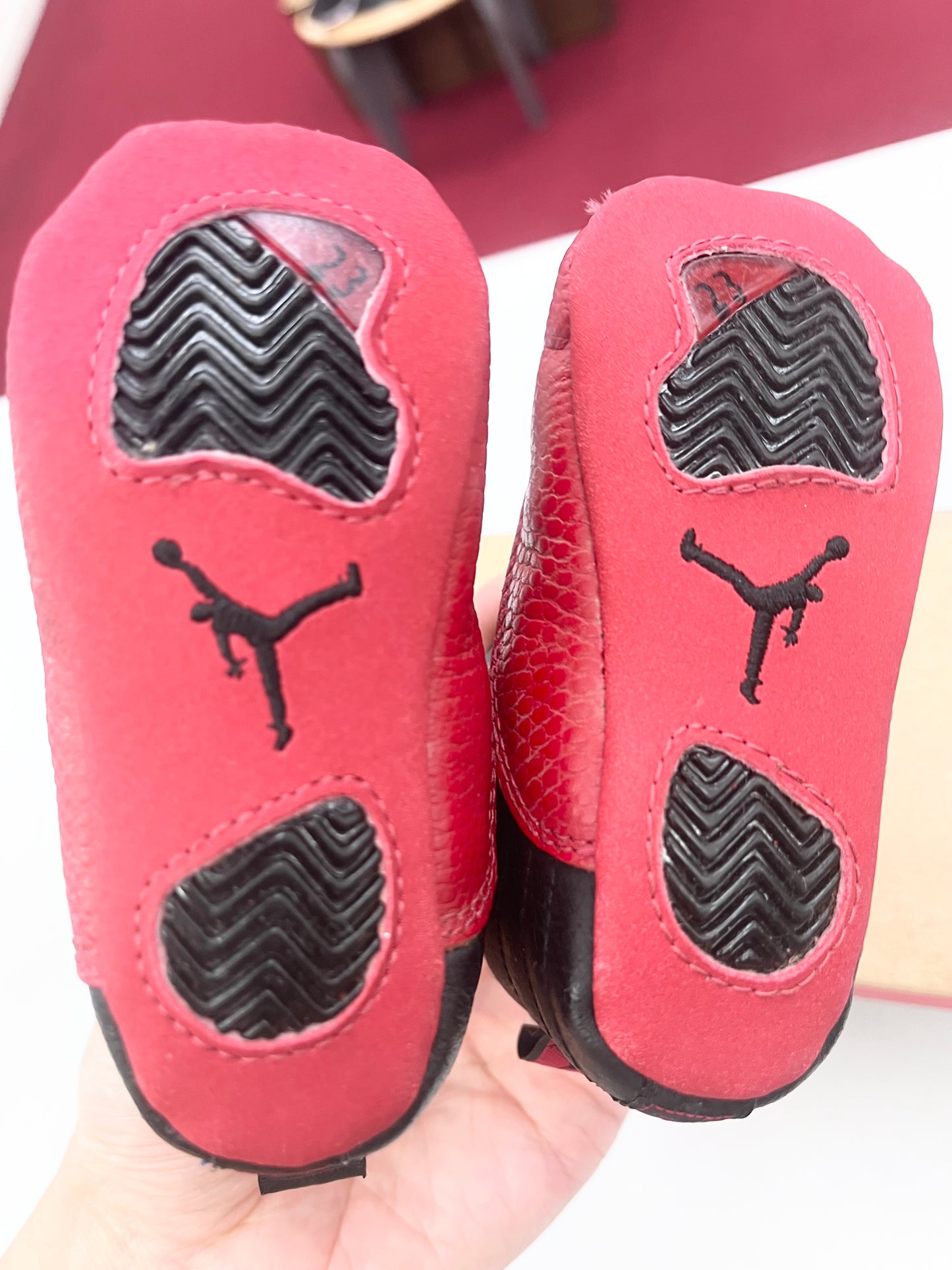 SZ 3C.    1996 Baby Jordan XII Black Red