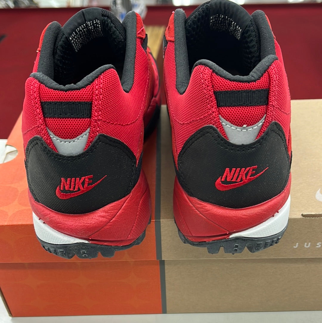 SZ 8.5 Men.     2002 Nike Air Tupu Red.