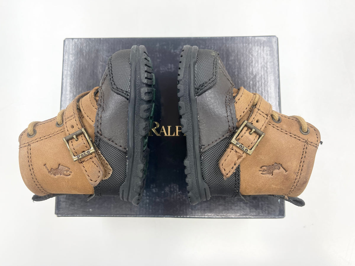 SZ 0C.    Baby Ralph Lauren Polo boots.