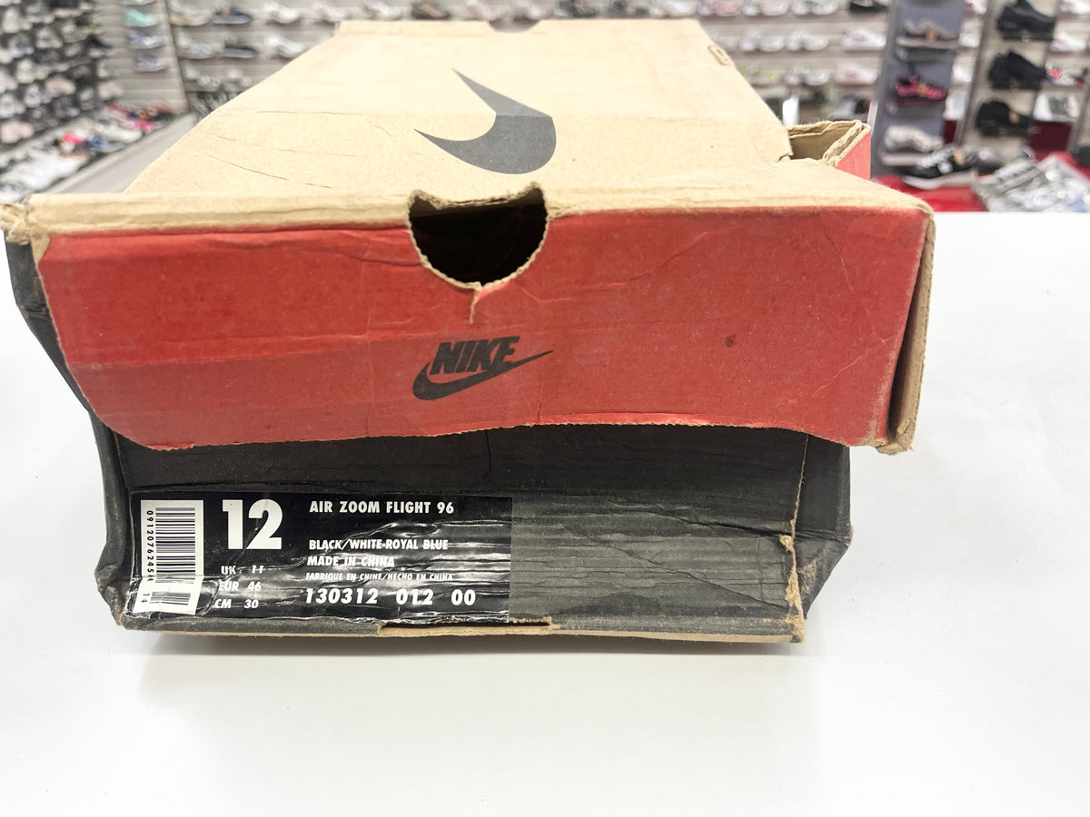 SZ 12 Men.     1996 Nike Air Zoom Flight 96.
