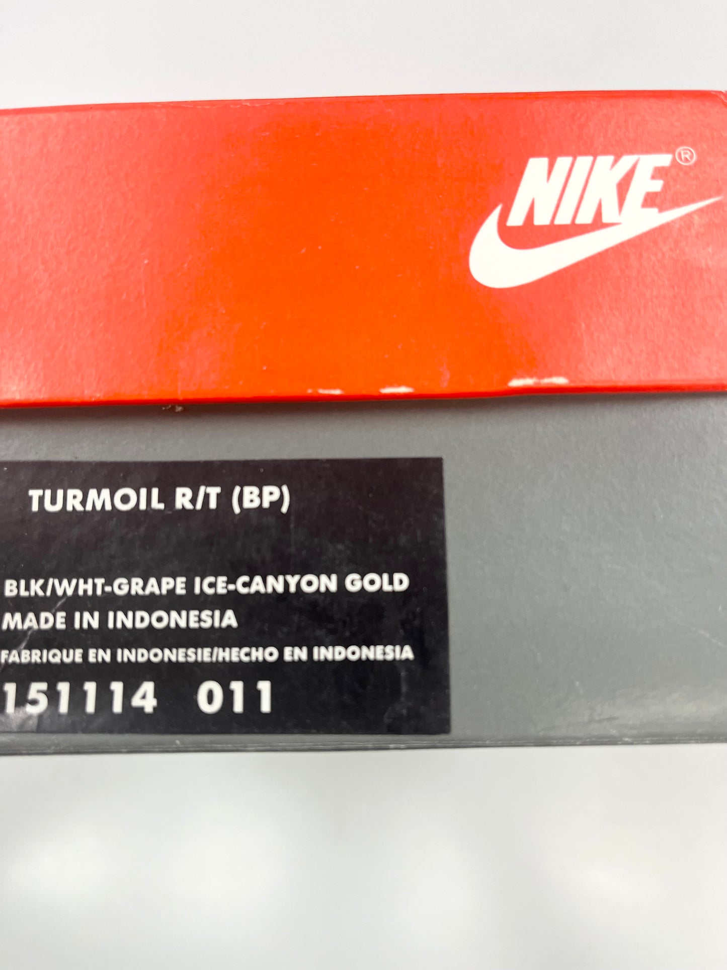 1995 Kids Nike Turmoil R/T
