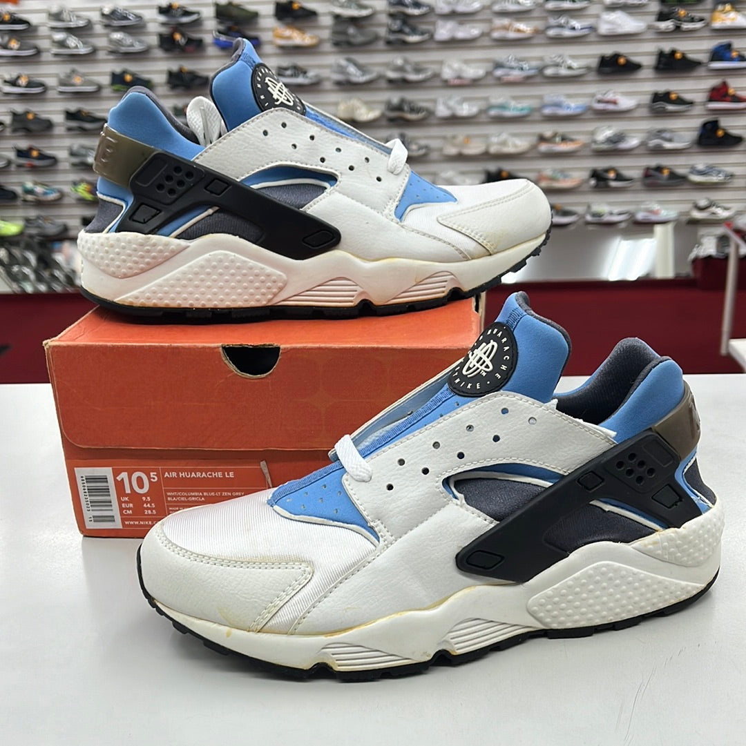 SZ 10.5 Men.       2000 Nike Air Huarache LE Columbia Blue.