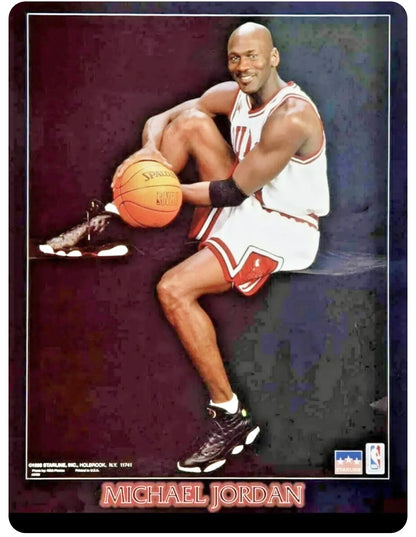 1998 Michael Jordan XIII Playoffs poster.