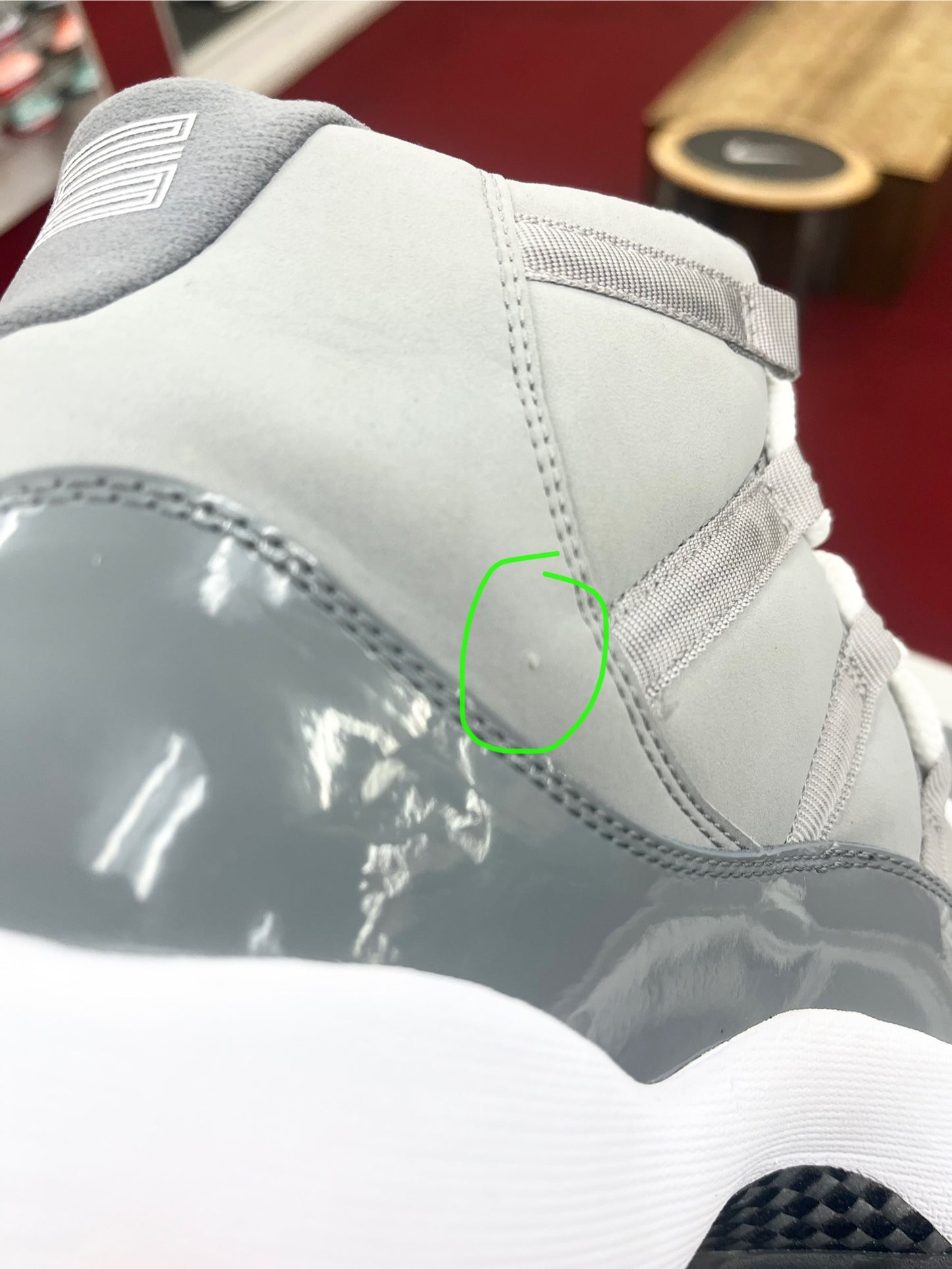 SZ 12 Men.  2010 Jordan XI Cool Grey.