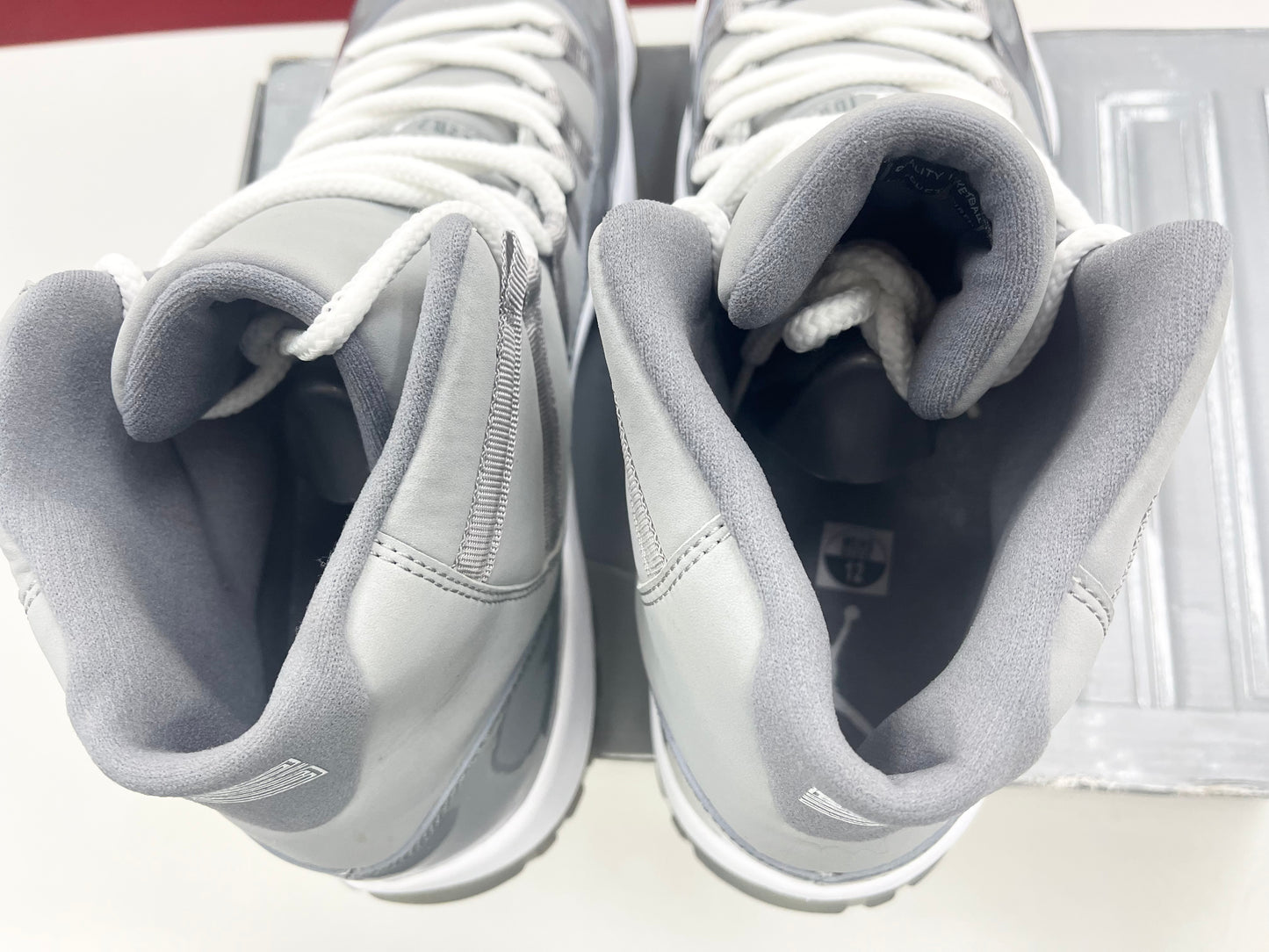 SZ 12 Men.  2010 Jordan XI Cool Grey.
