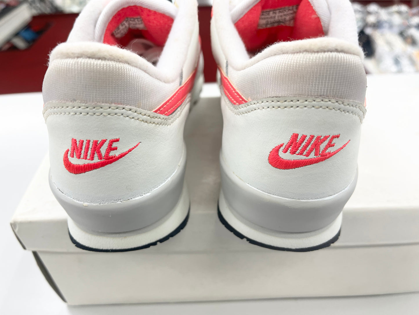 SZ 9 Women/ 7.5 Men.      1991 Women Nike Tech Trainer.