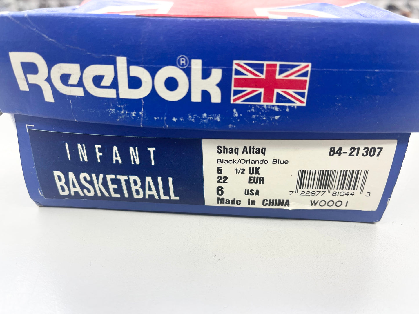 1992 Baby Reebok SHAQ ATTAQ.