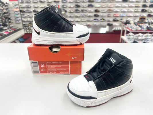 SZ 5.5C.        2005 Baby Nike LeBron III Crimson.