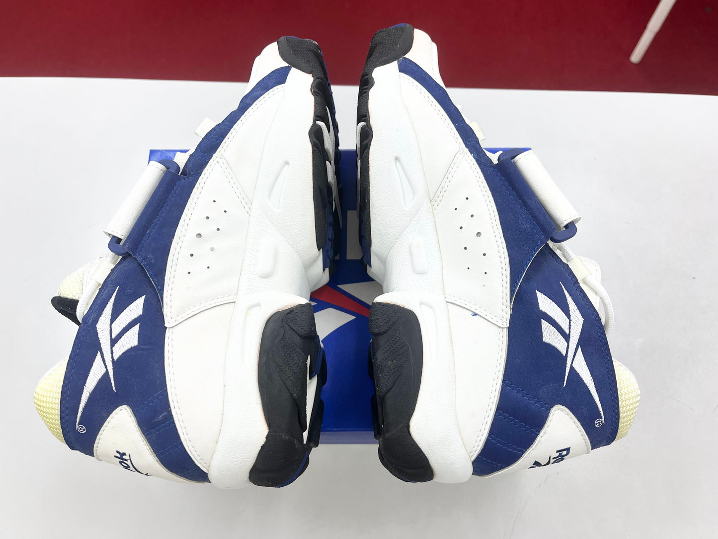 1996 Reebok Hostile Mid White Navy.