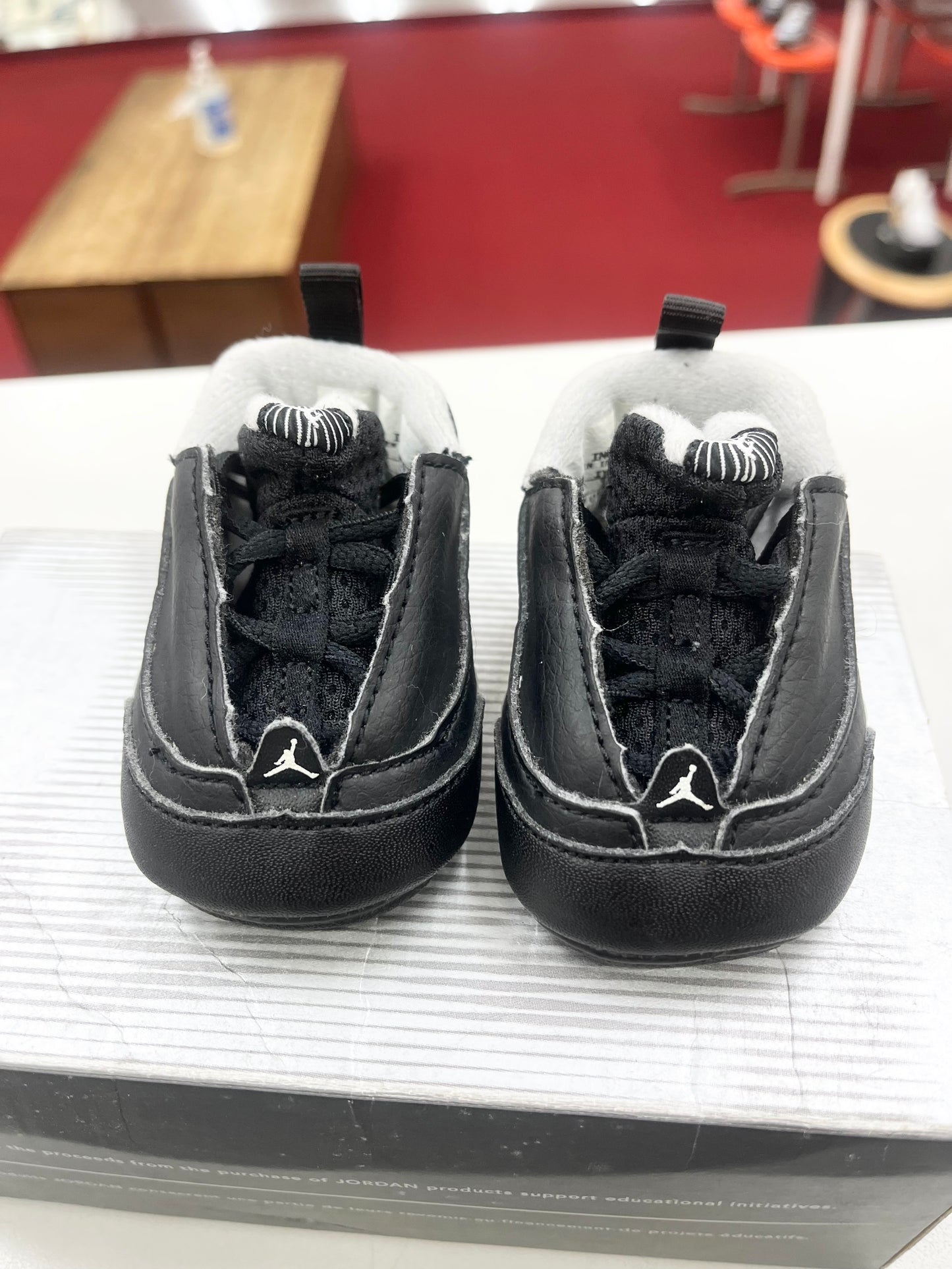 2000 Baby Jordan XV Low Black White.