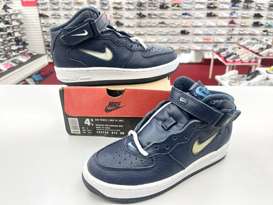 SZ 4.5Y Kids.     1997 Nike AF1 Mid Jewels Obsidian.