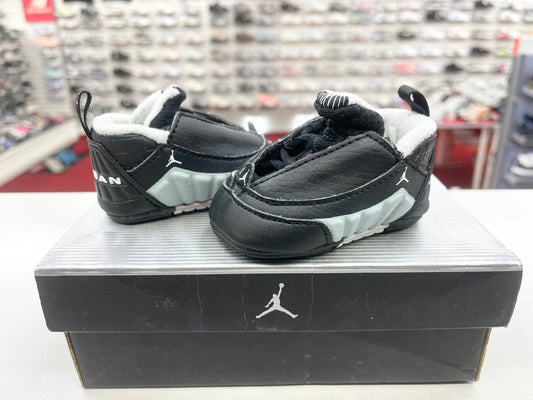 2000 Baby Jordan XV Low Black White.