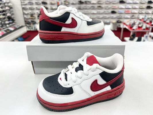 2007 Baby Nike AF1 Low Red/Black.