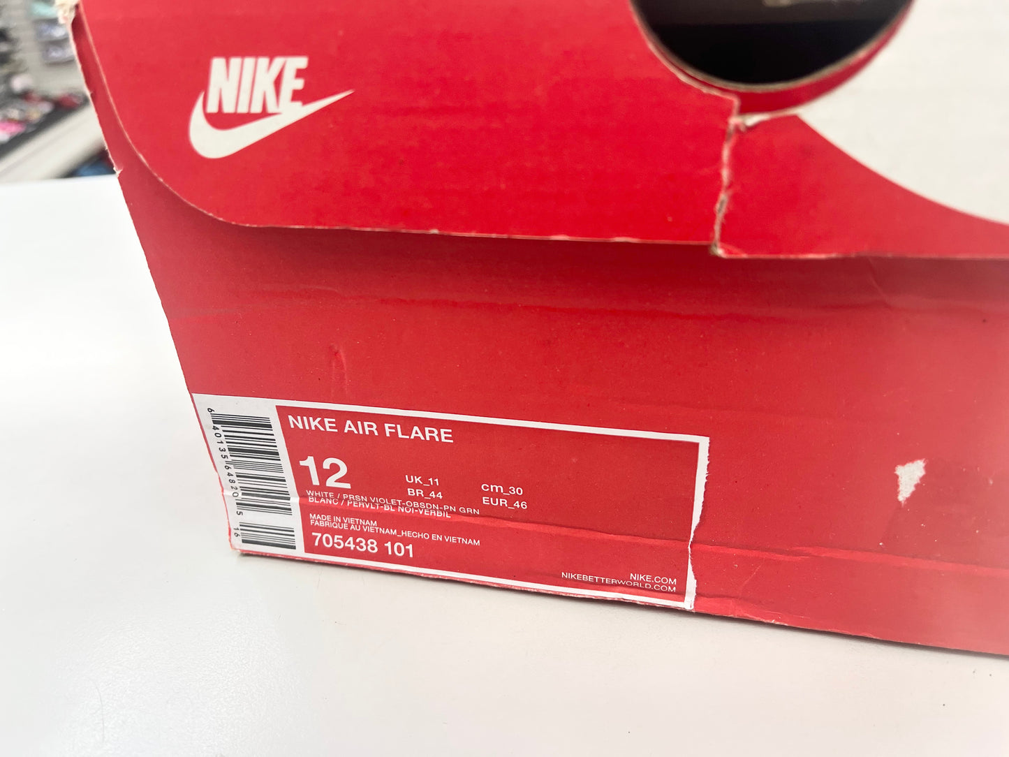 SZ 12 Men.    2014 Nike Air Flare Agassi.