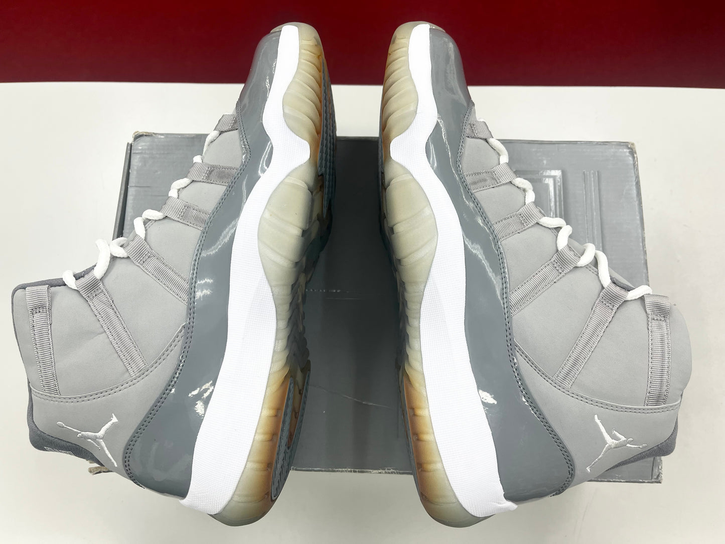 SZ 12 Men.  2010 Jordan XI Cool Grey.