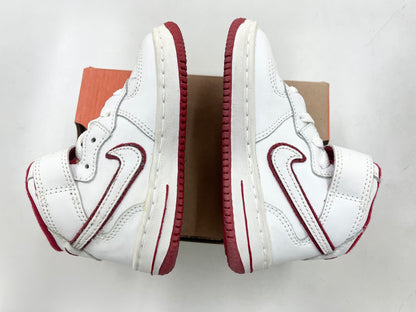 2002 Baby Nike AF1 Mid White/Red.