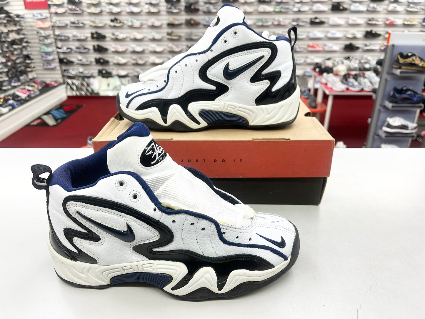 1997 Nike Air Winged Flight Navy.