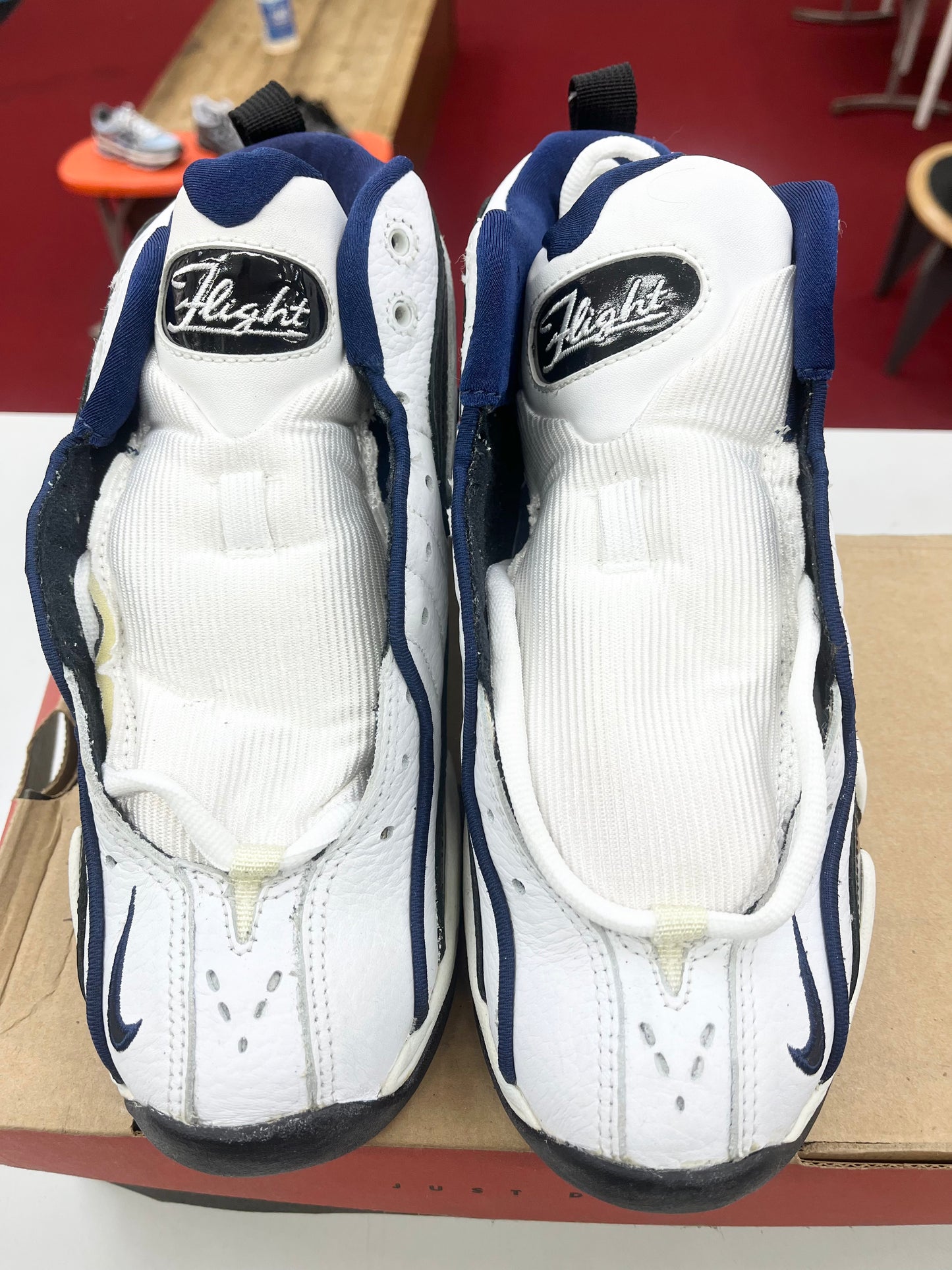 1997 Nike Air Winged Flight Navy.