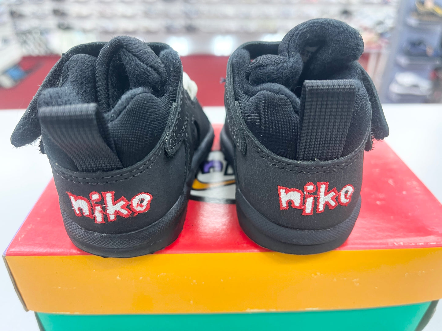 1995 Baby Nike Fly Mid Chili Red.